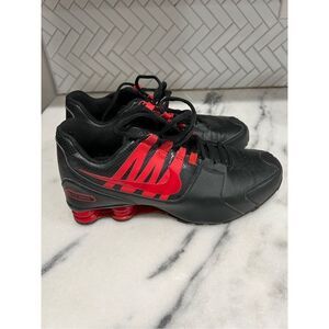 Nike Shox Red and Black Men’s running shoes 833583 010